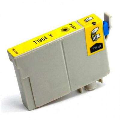 Cartucho de Tinta Compatvel Epson T196420, T1964 - XP201, XP214, XP401 Amarelo