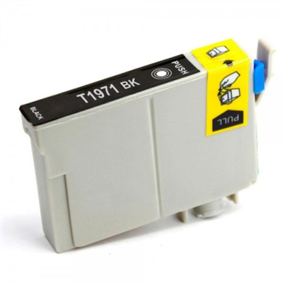 Cartucho de Tinta Compatvel Epson T1971, T196120, T196 - XP201, XP214, XP401 Preto