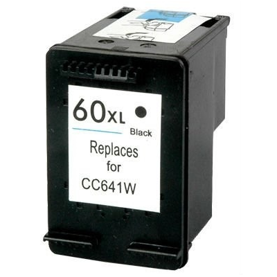 Cartucho de Tinta Compatvel HP 60, 60XL, CC640 - C4680, F4280, F4480 - Preto