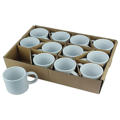 Kit com 12 Canecas para Sublima��o - 325ml