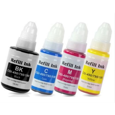 Kit Tinta GL-190 Compatvel com Canon G1100, G3111, G2100, G4100