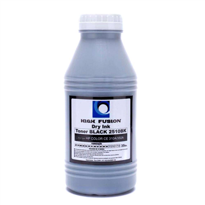 P de Toner High Fusion HF-2510 Preto - Para CB-540, CE-320, CF-310, CE-530