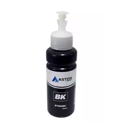 Tinta Aston T664, 644 para Epson L365, L375, L395, L475, L575 - Preto